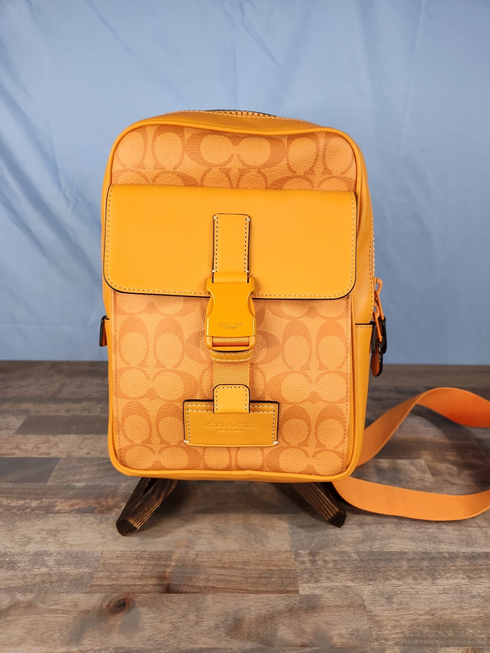 Coach Track Pack In Signature Canvas